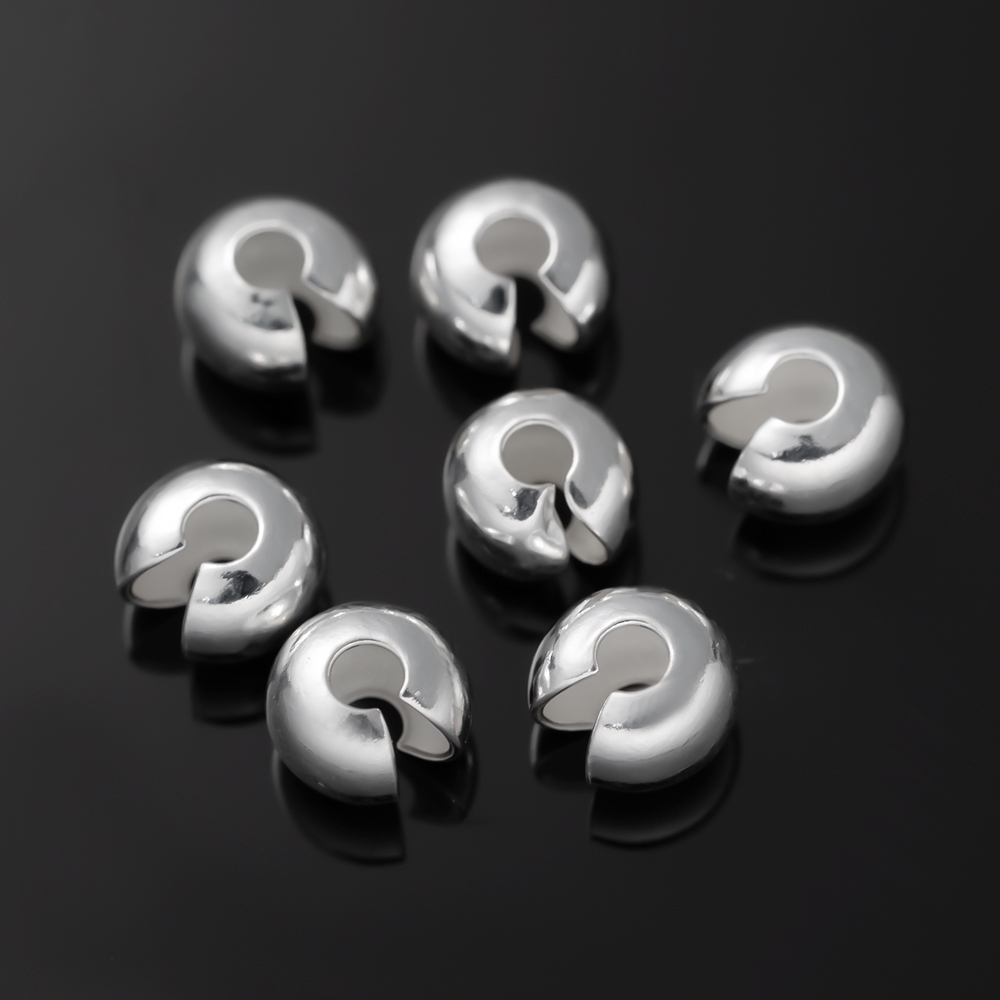 Jewelry Making Knots For Clasps - Attaches rondes ouvertes en argent Sterling