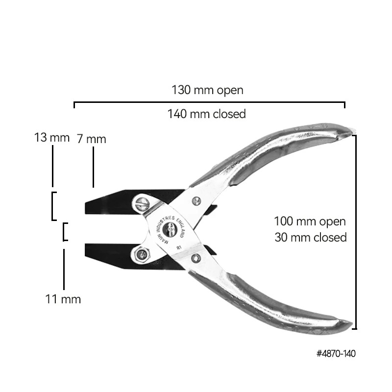 Jewelry Making Uk - UK MAUN 140mm mâchoires lisses nez