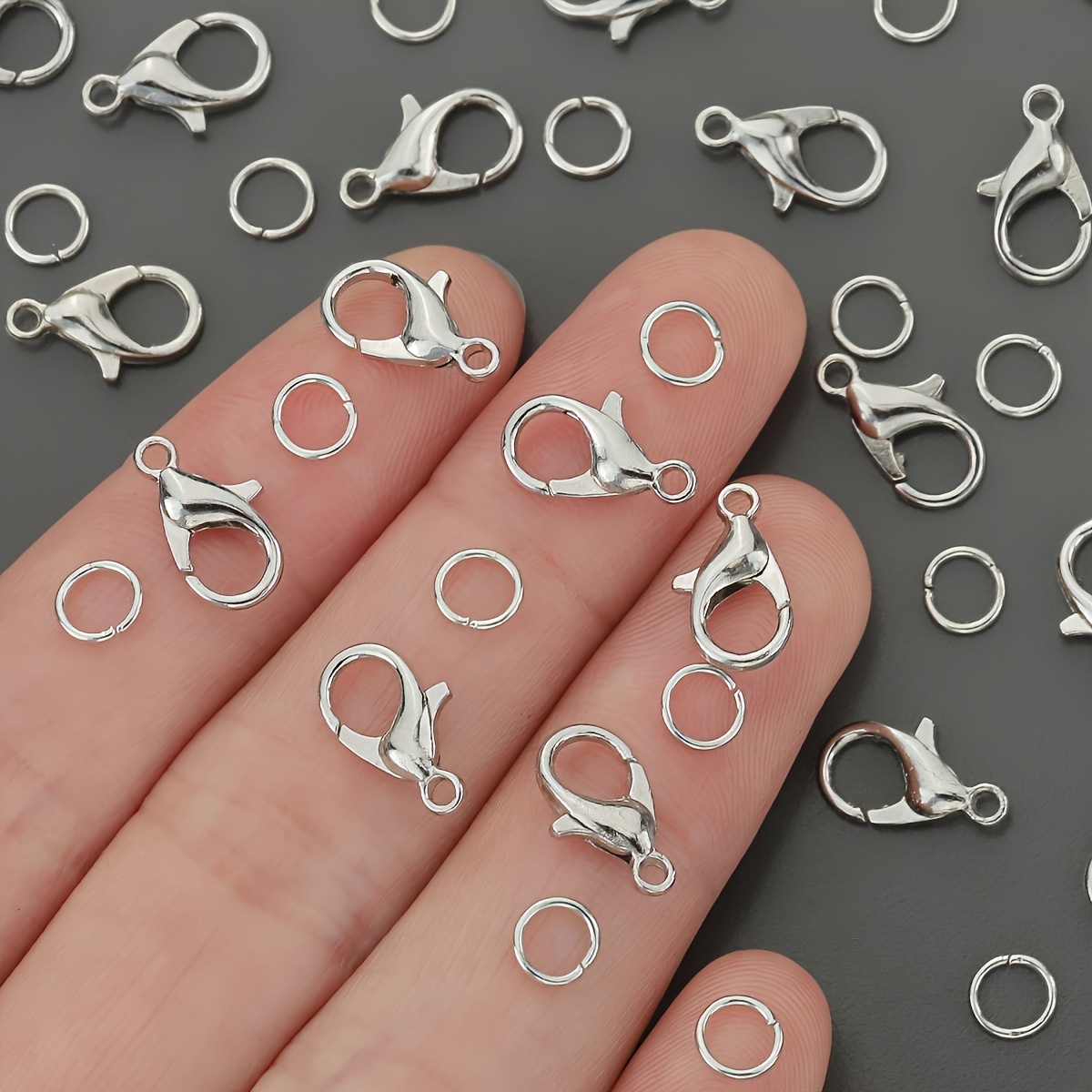 1/2/300 pièces Fermoirs mousqu - Jewelry Making Ring Tool avis et prix