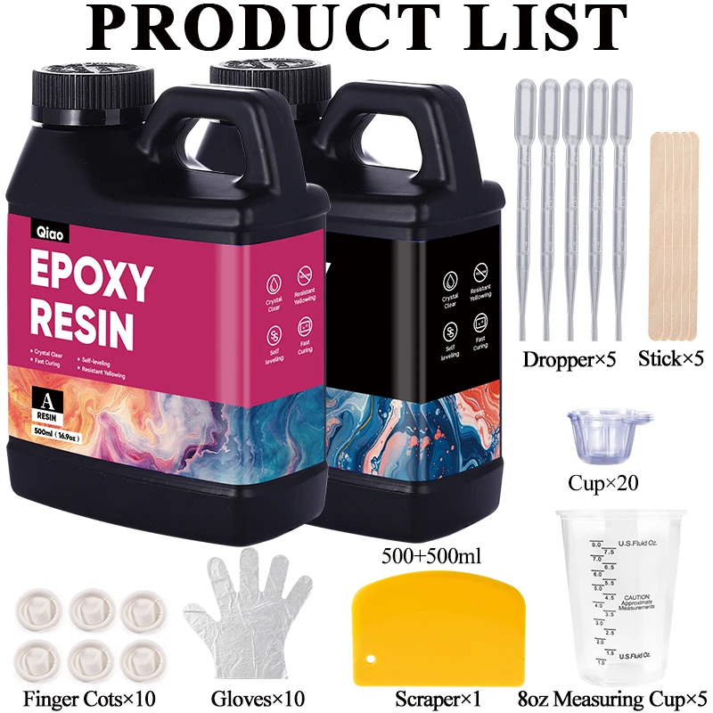 Kit de résine époxy transparen - Crystal Bead Mix avis et prix