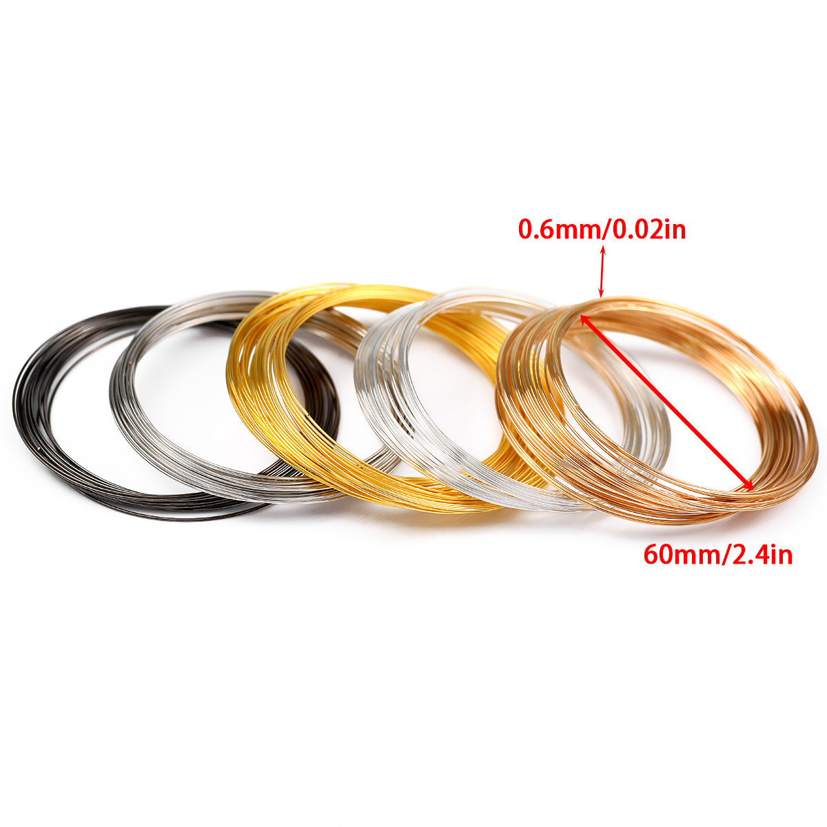 Fil d'acier à mémoire de forme - Memory Wire Bracelet avis et prix