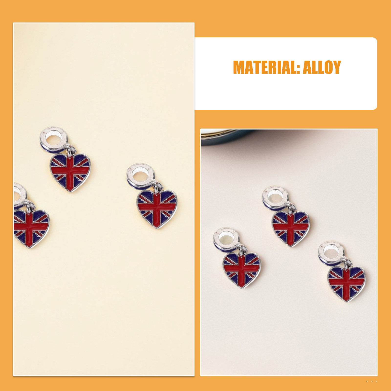12 breloques drapeau britanniq - Jewelry Making Uk avis et prix