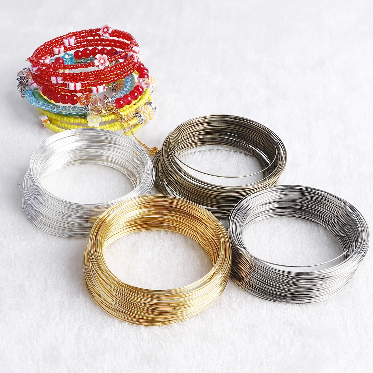Anneau de Bracelet en fil à mé - Memory Wire Bracelet avis et prix