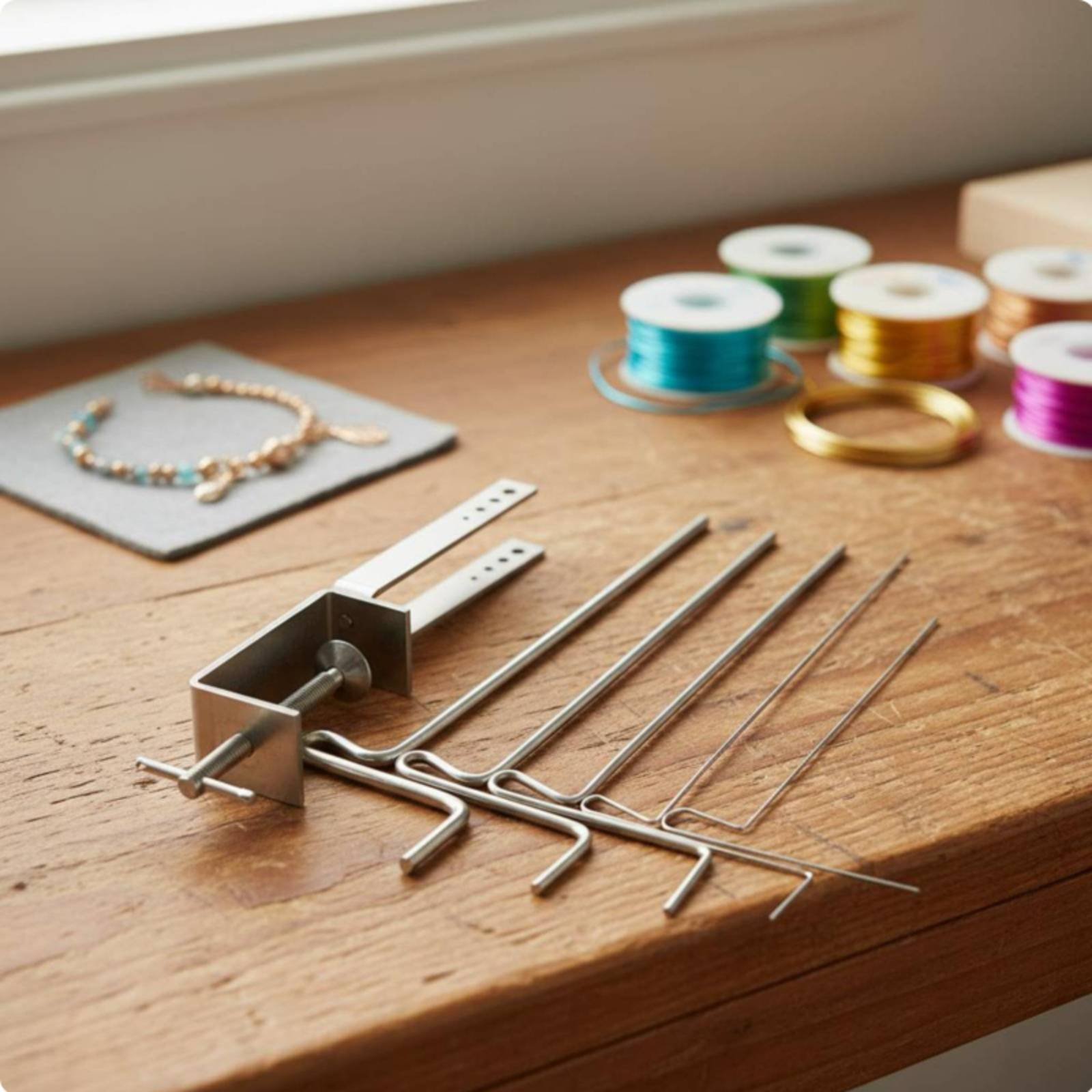 Tige à bouclage de fil à secti - Jewelry Making Ring Tool avis et prix