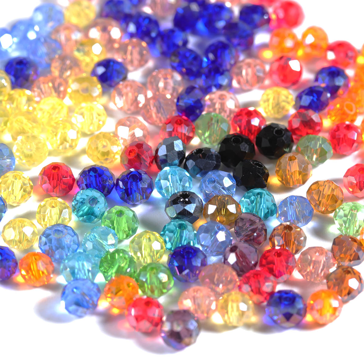 50-200 pièces perles de crista - Crystal Bead Mix avis et prix