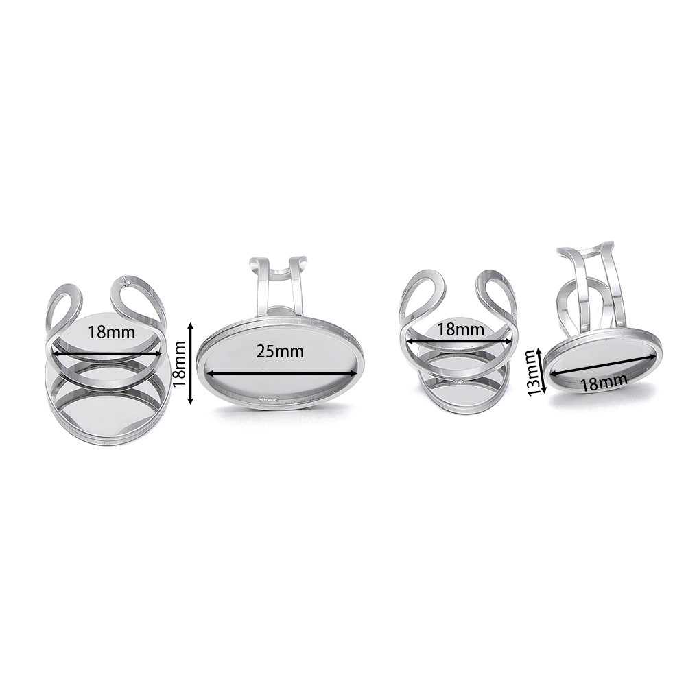 Paramètres d'anneau ouvert en  - Jewelry Making Ring Tool avis et prix