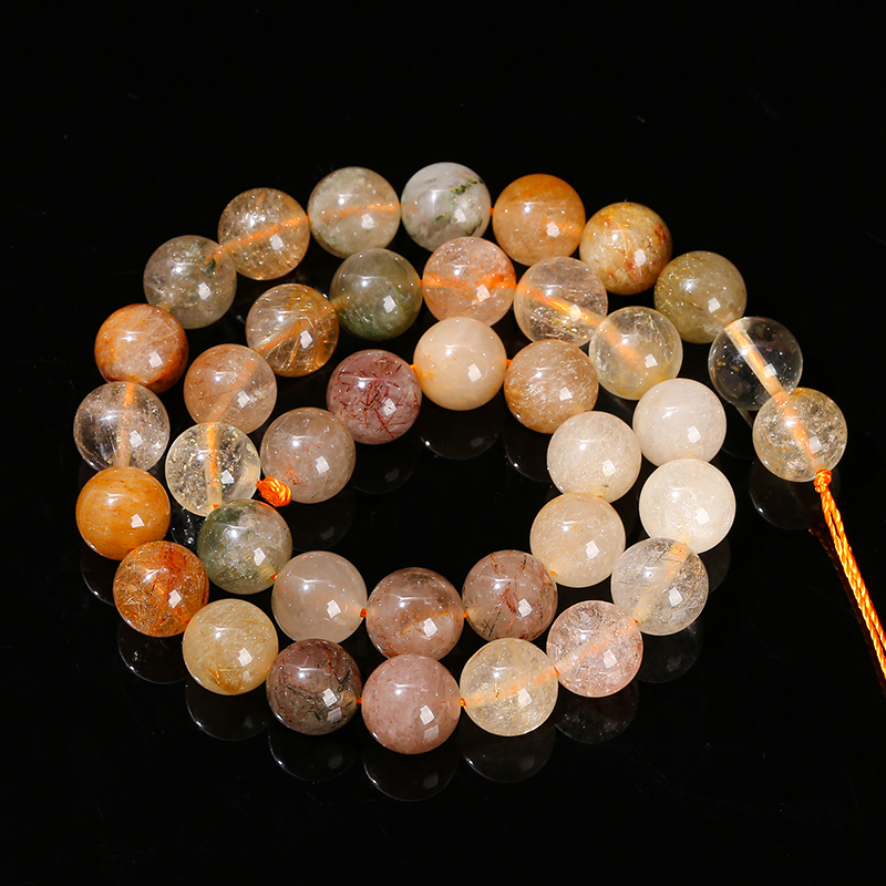 Perle de quartz rutilée mixte  - Crystal Bead Mix avis et prix