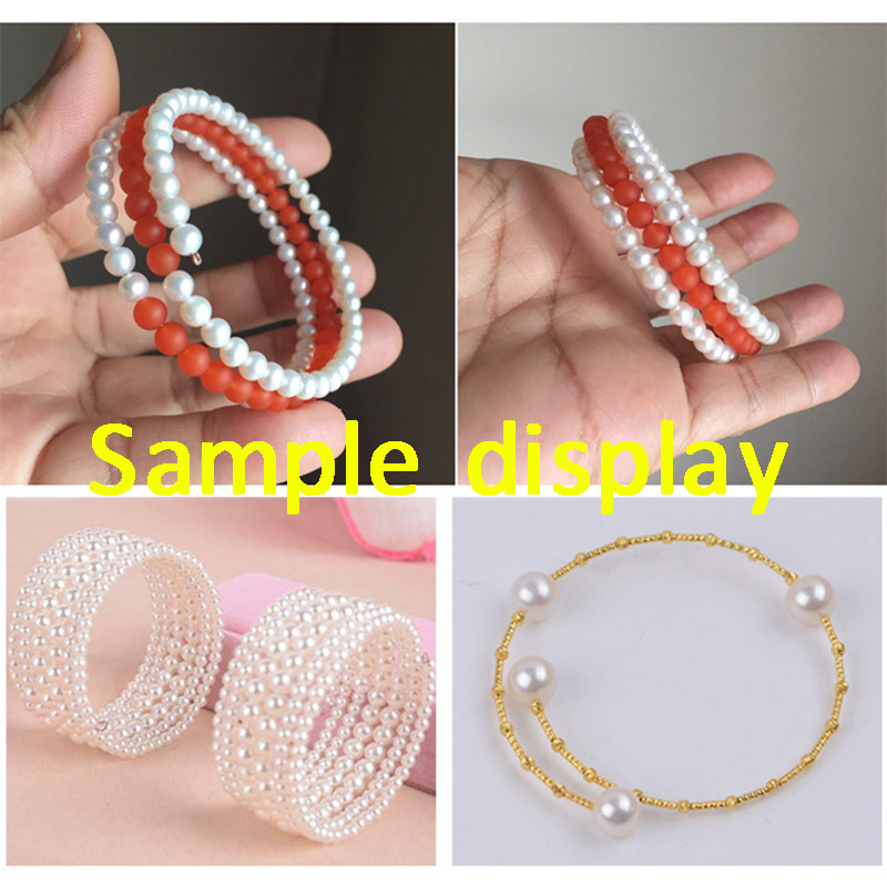 Fil à mémoire de couleur acier - Memory Wire Bracelet avis et prix