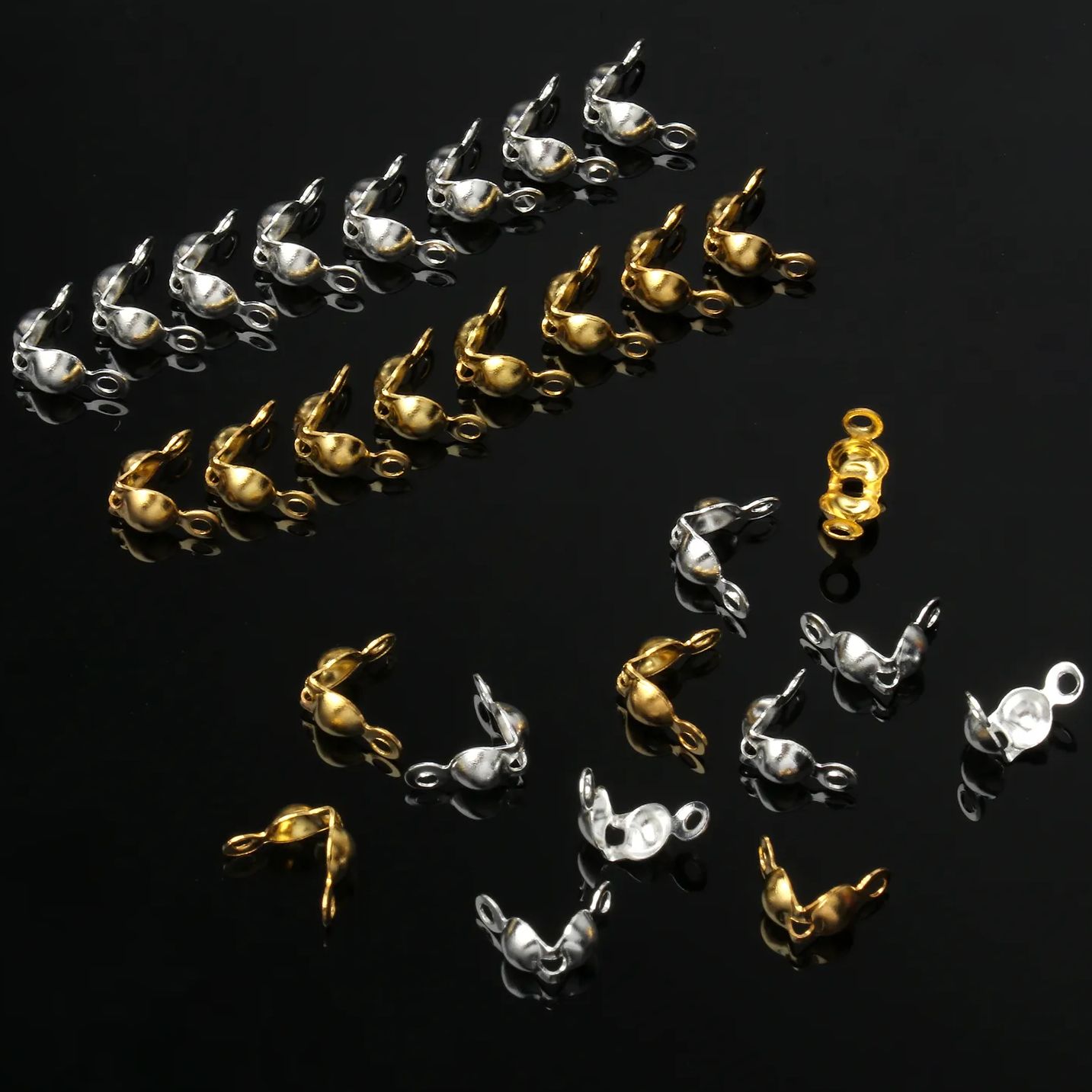 300 pièces/lot 4x8mm en acier  - Jewelry Making Knots For Clasps avis et prix